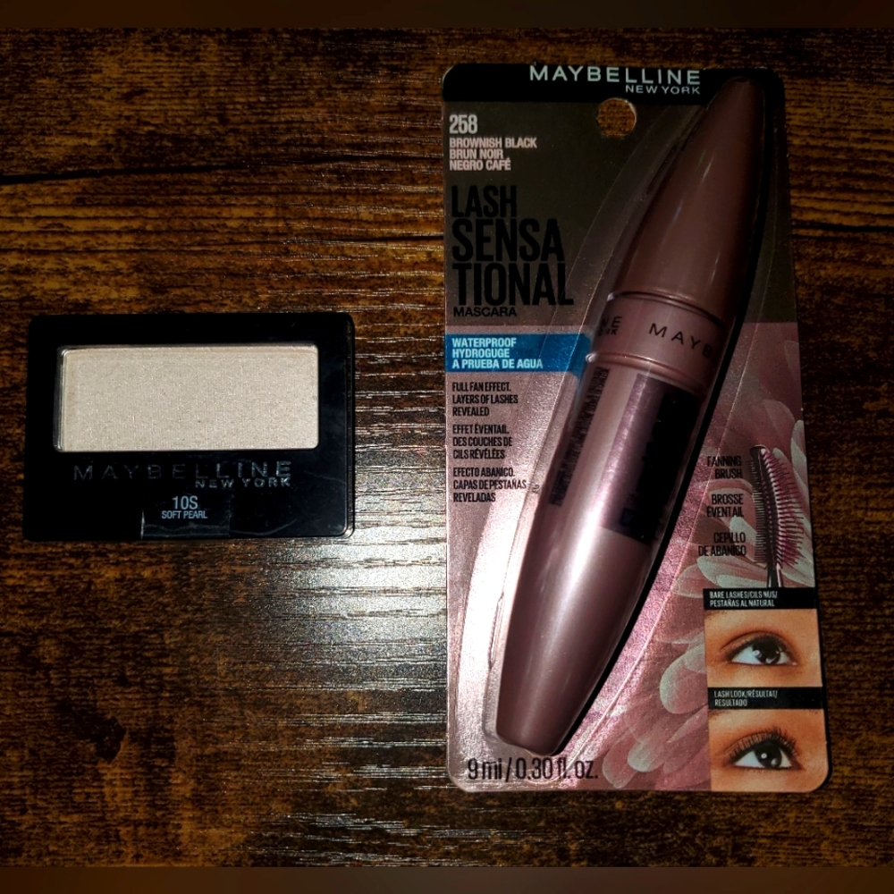 Bundle of NWT Maybelline NY Eyeshadow & Mascara